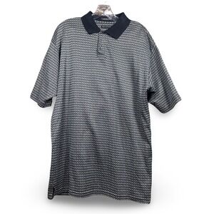 VTG M.E. Sport Polo Size Medium Golf 60s Two Ply Camp Shirt M Golf Y2K 90s